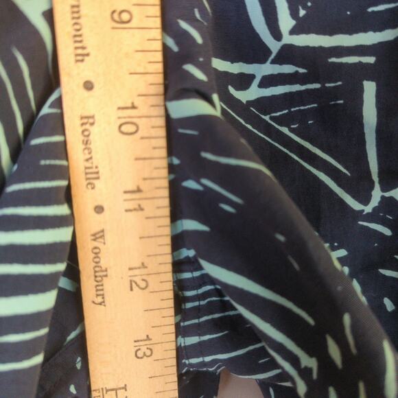 Patagonia Swim Shorts Mens L Blue Fern Baggies Lined Pockets Drawstring - Picture 7 of 10